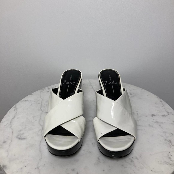 Rare vintage linea paolo wedge - Picture 2 of 4